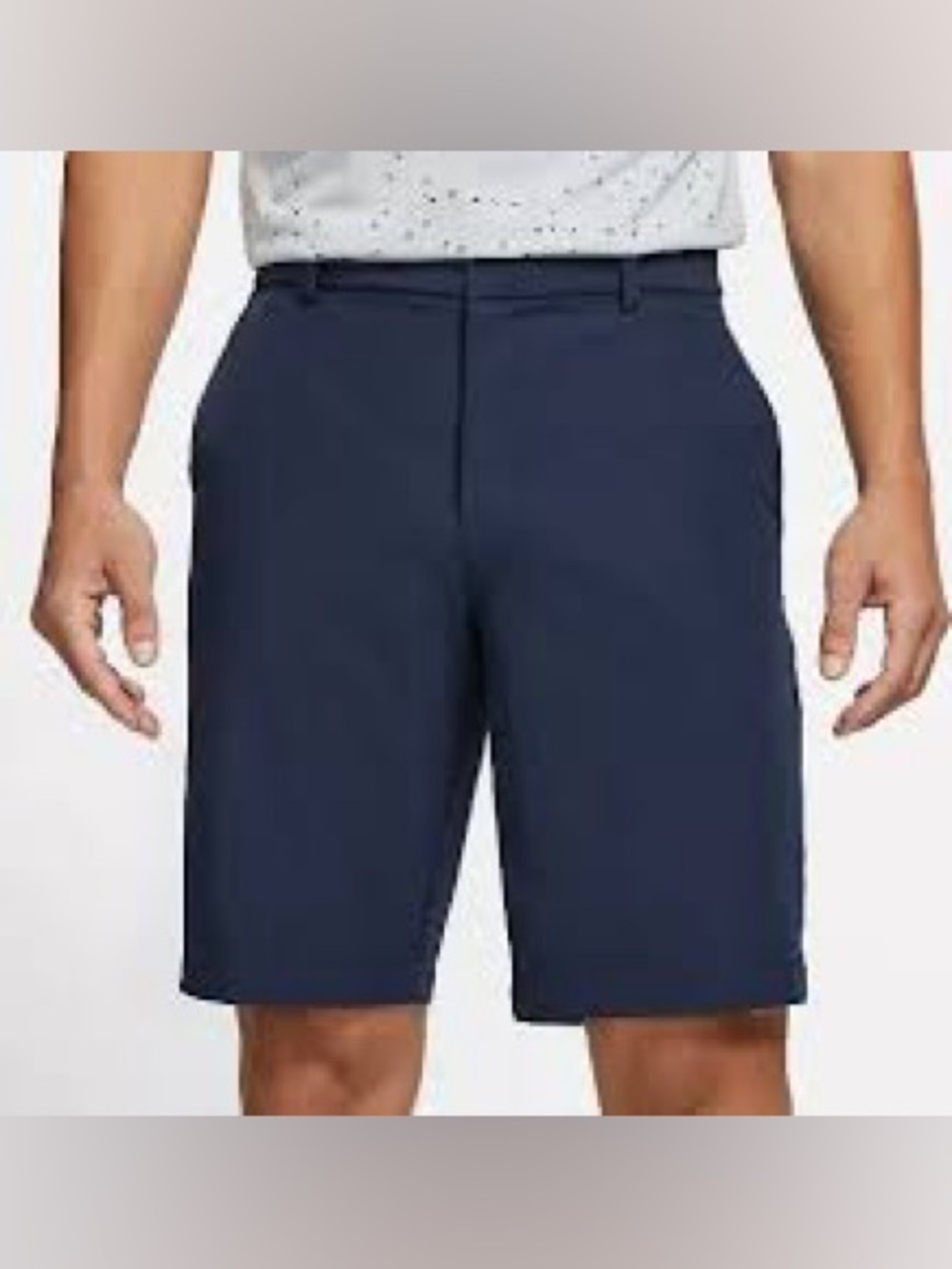 Nike Golf Dri-Fit Mens Flat Front Shorts Size 35